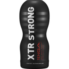 Masturbator Original Vacuum Cup Extra Strong with tight spiral TPE interior and ergonomic grip