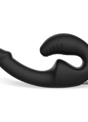 Strapless Strap-on Double Vibrator