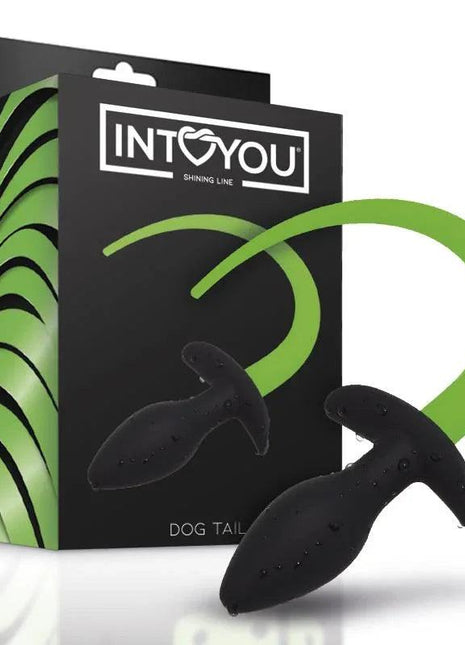 Glow in the Dark Dog Tail Butt Plug