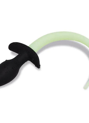 Glow in the Dark Dog Tail Butt Plug