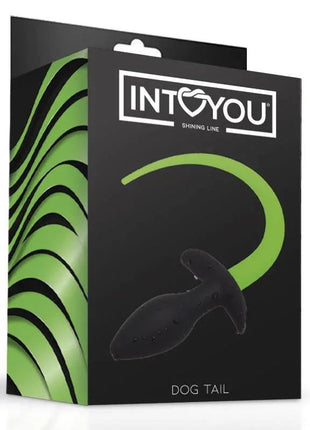 Glow in the Dark Dog Tail Butt Plug