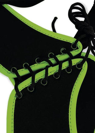 Eiferes Glow in the Dark Adjustable Strap-On Harness Corset Style