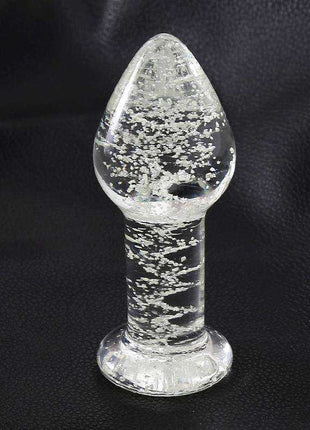 Glow in the Dark Glass Butt Plug