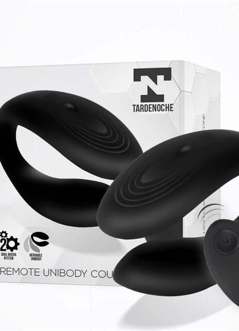 Couply Couple Toy with Remote Control USB Unibody Liquid Silicone