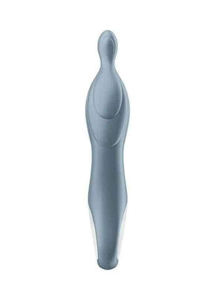 A-Mazing 2 Stimulator in smooth grey silicone, with an ergonomic tapered body and rounded raised tip.