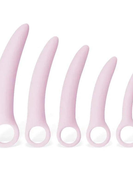 Adalet Set of 5 Pieces vaginal dilators in graduated silicone sizes for pelvic health and recovery
