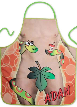 Stylish and durable Adan Apron with adjustable straps and functional pockets for cooking and grilling