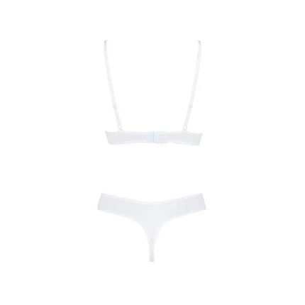 Adelina 2 Pieces Set White - Bra and Thong
