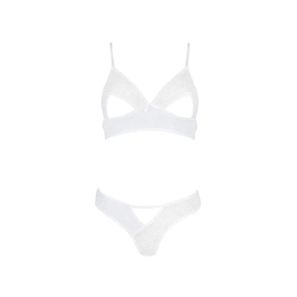 Adelina 2 Pieces Set White - Bra and Thong