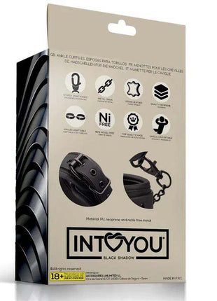 Stylish adjustable ankle cuffs made from premium vegan leather
