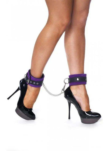 Adjustable foot cuffs for ankle support and stability