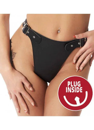 Adjustable Harness with Anal Plug