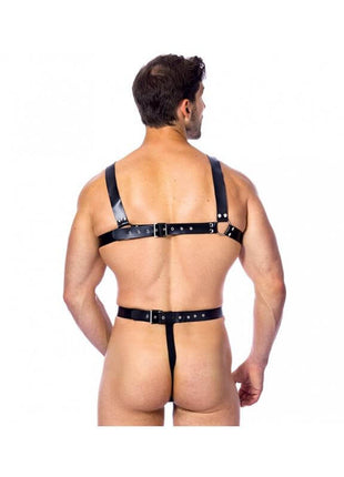 Adjustable Leather Full-Body Harness
