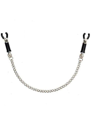 Adjustable nipple clamps for customizable sensual stimulation