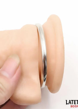 Adjustable Strap On with Metal Ring