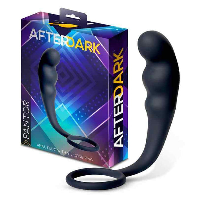 Pantor Anal Plug with Silicone Ring