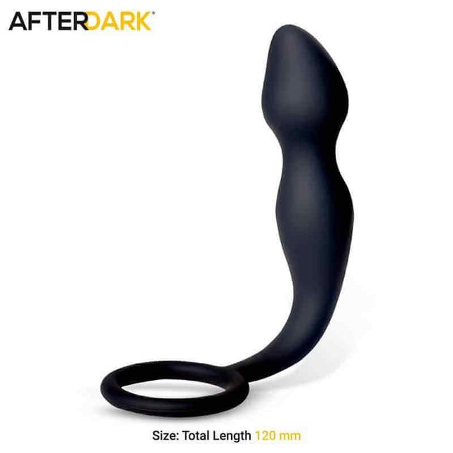 Johan Anal Plug with Silicone Ring