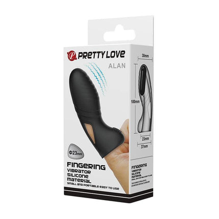 Alan Silicone Fingering Vibrator