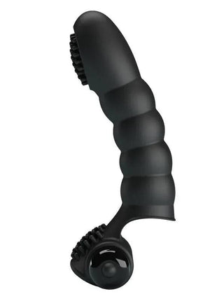 Alexander Vibrating Finger Sleeve body-safe silicone with multiple vibration modes and rechargeable battery for intimate pleasure