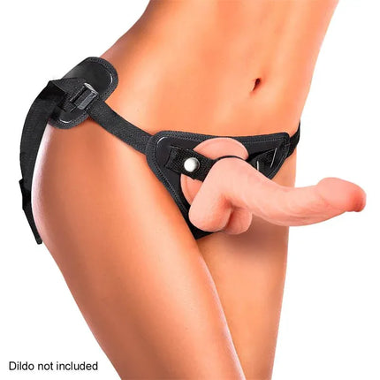 Universal Adjustable Strap-on Harness with Belt