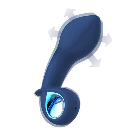 Alpha Advanced Vibe with Inflatable and Vibration Function USB Silicone
