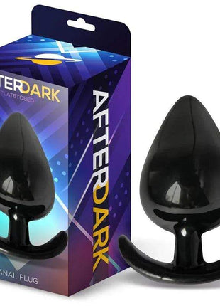Alphona M silicone butt plug size M with tapered tip and flared base