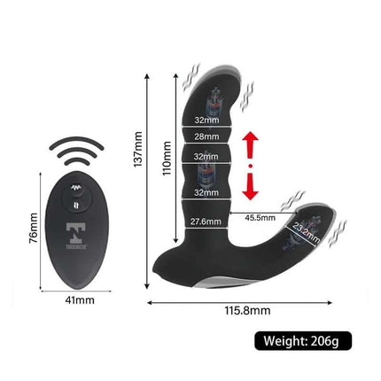 Ampex P-Spot Anal Massager with Thrusting