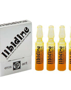 Ampoules Libidine plant-based aphrodisiac in elegant flask box with four 2ml single-dose vials