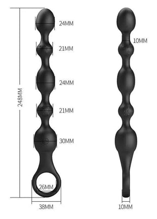 Anal Beads with Vibration Pretty Love