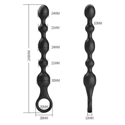 Anal Beads with Vibration Pretty Love