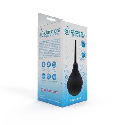 Anal Douche Black 120ml Soft medical PVC + ABS