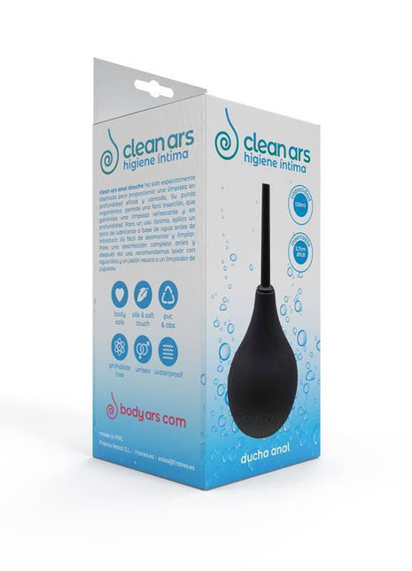 Anal Douche Black 120ml Soft medical PVC + ABS