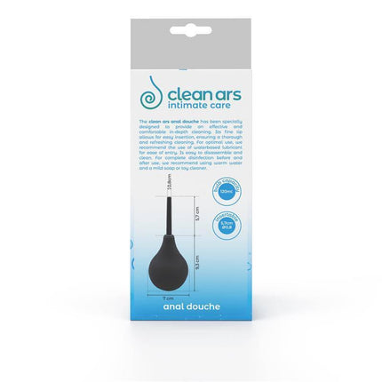 Anal Douche Black 120ml Soft medical PVC + ABS