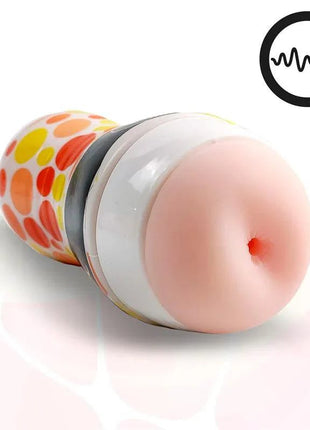 Anal Masturbator with Vibration made of body-safe silicone and ABS, featuring multiple vibration settings and ergonomic design for enhanced pleasure