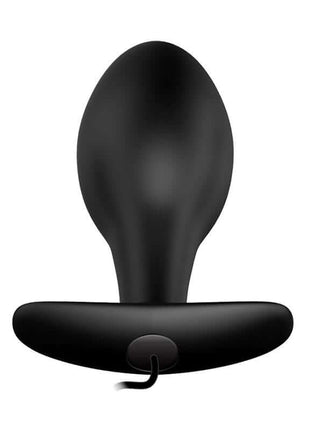 Anal Plug Black Anchor with Remote Control