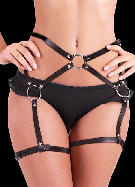 Aneir Leg and Wait Bondage Harness Adjustable