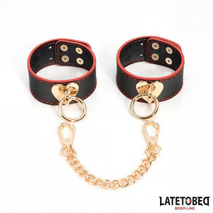 Ankle Cuff with Golden Chain