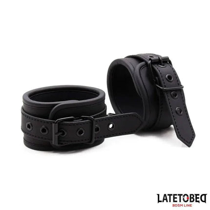 Ankle Cuffs BDSM - Solid Black