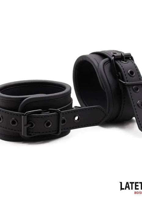 Ankle Cuffs BDSM - Solid Black