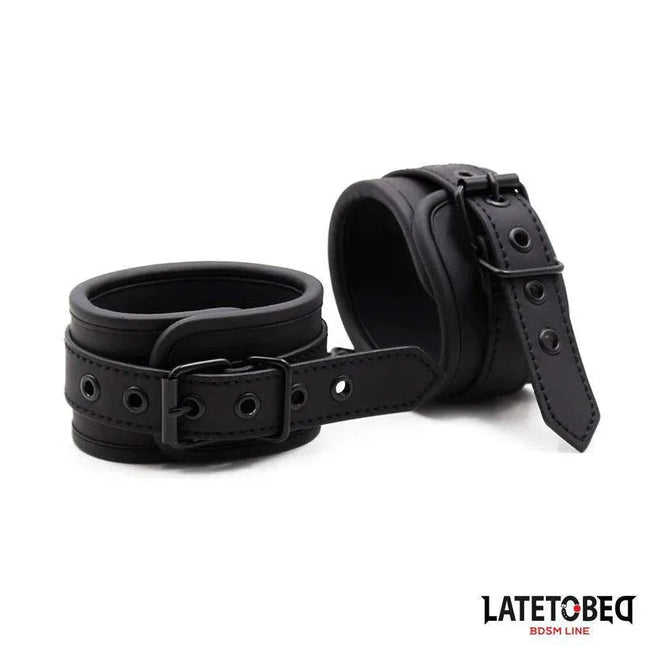 Ankle Cuffs BDSM - Solid Black
