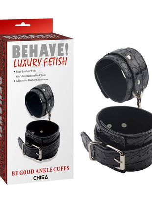 Ankle Cuffs Be Good Black