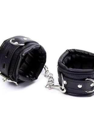 black ankle cuffs stylish versatile accessory