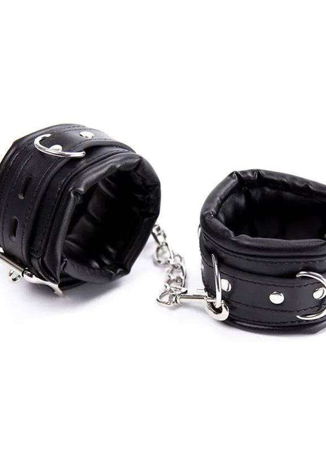 black ankle cuffs stylish versatile accessory