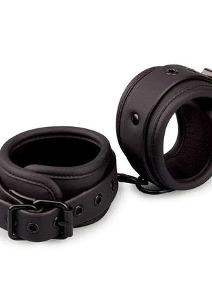 Stylish vegan leather ankle cuffs adjustable fit sustainable fashion