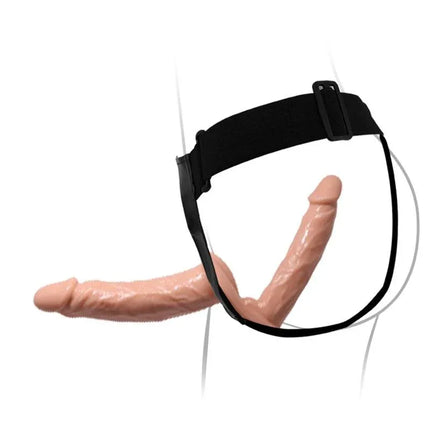 Strapon with 2 Realistic Dildos 18cm