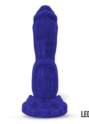 Athex Liquid Silicone Dildo 22.3 cm rose-inspired ultra-smooth with suction base and raised petals in vibrant colors