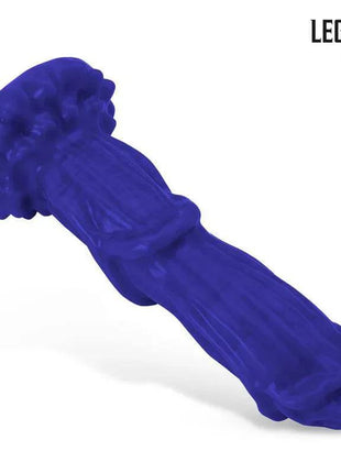 Athex Liquid Silicone Dildo 22.3 cm rose-shaped with suction base and raised petals in vibrant colors