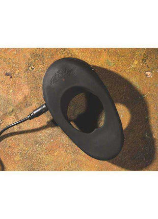 Black Atom Plus vibrating penis ring and perianal stimulator