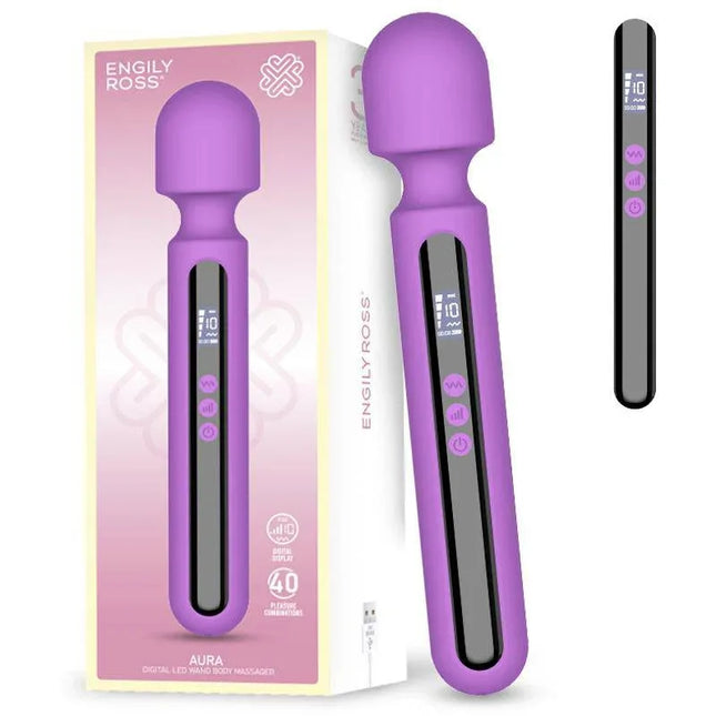 Aura Wand Massager with Digital Led Screen 29.5 cm
