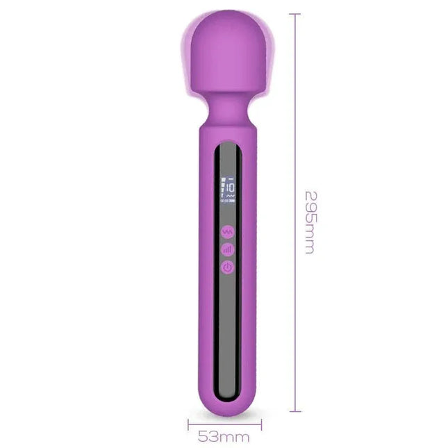 Aura Wand Massager with Digital Led Screen 29.5 cm